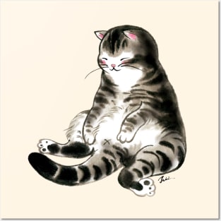 Relax cat Posters and Art